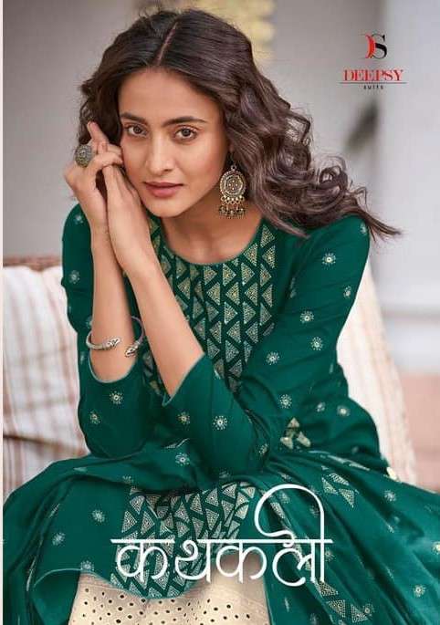 Kathakali by DEEPSY SUITS